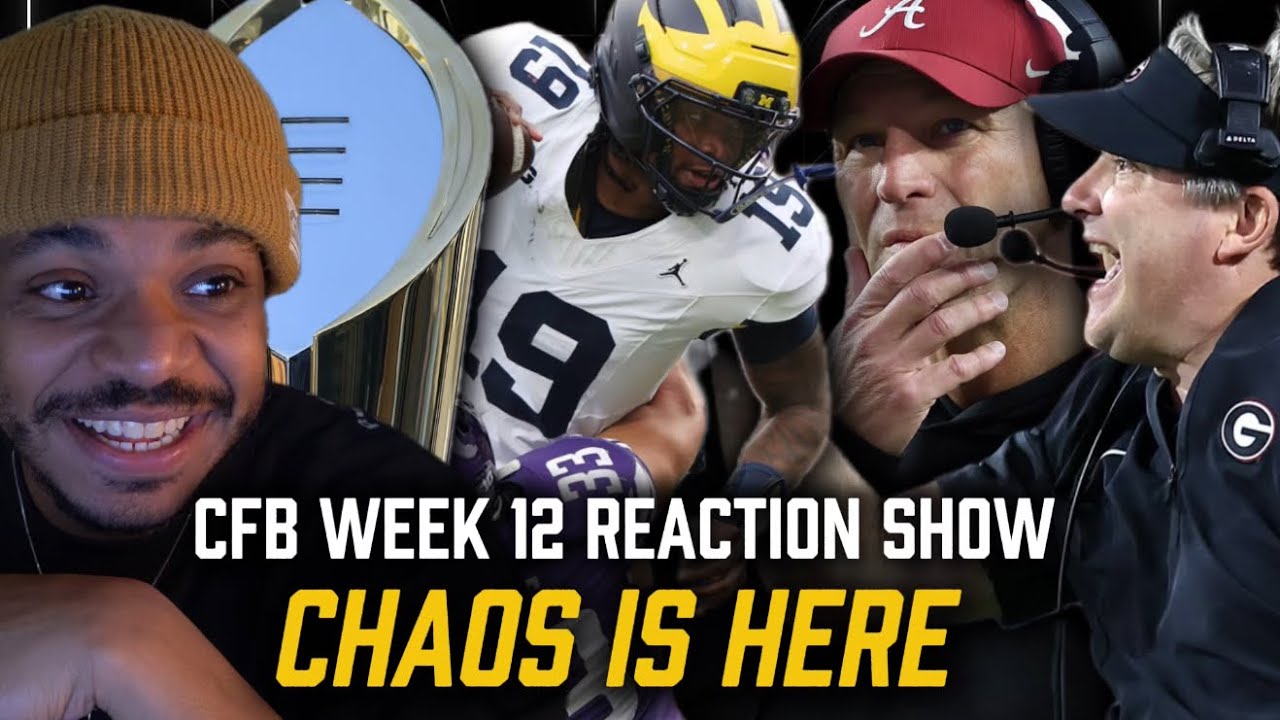WEEK 12 CFB REACTION: Texas A&M Survives, Oklahoma Upsets Bama, UGA CRUSHES Texas