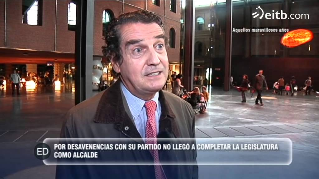 Gorordo: 'Lo más bonito de mi vida ha sido ser alcalde de Bilbao'