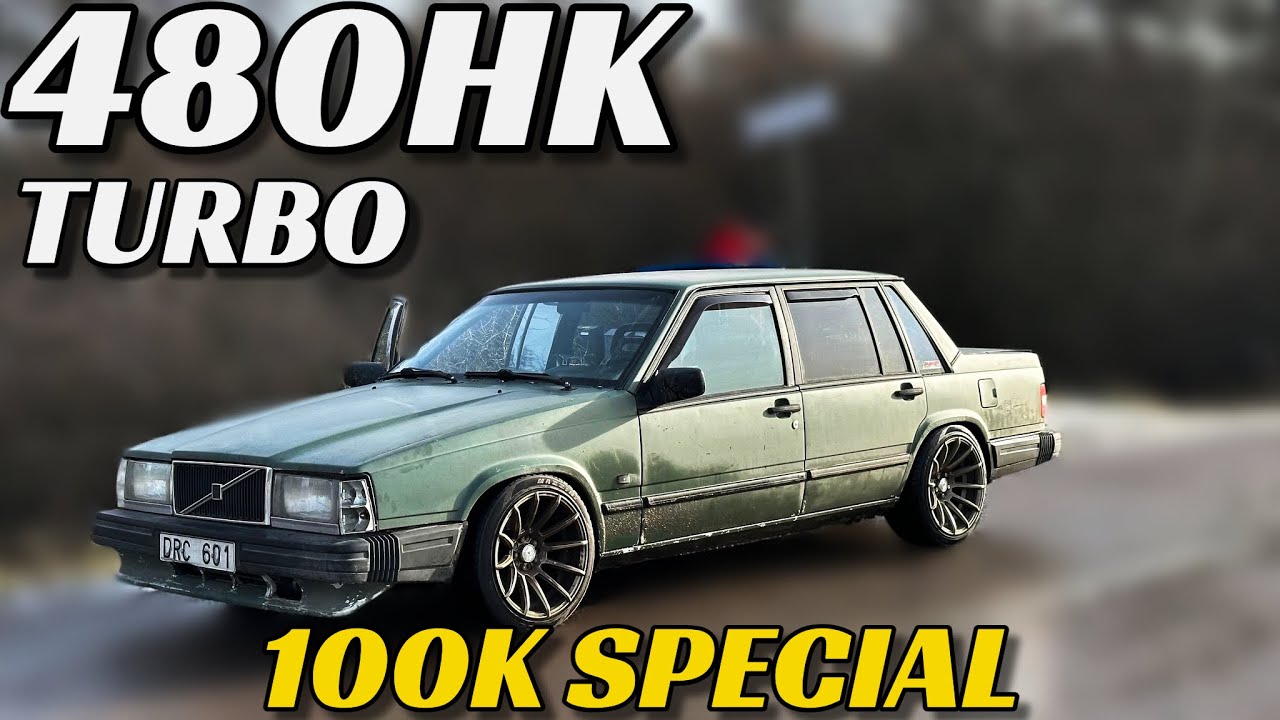 KÖPER EN VOLVO 740 TURBO MED 480HK - [VLOGG #568]