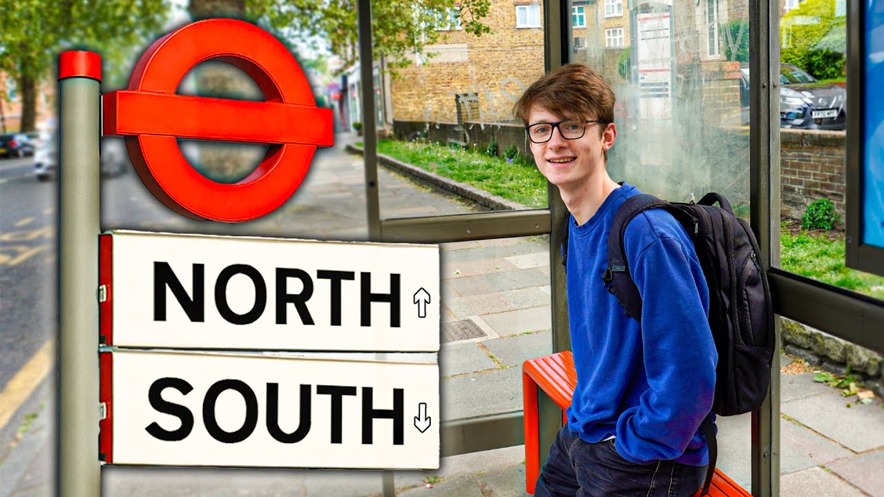 London's Southernmost to Northernmost Bus Stop