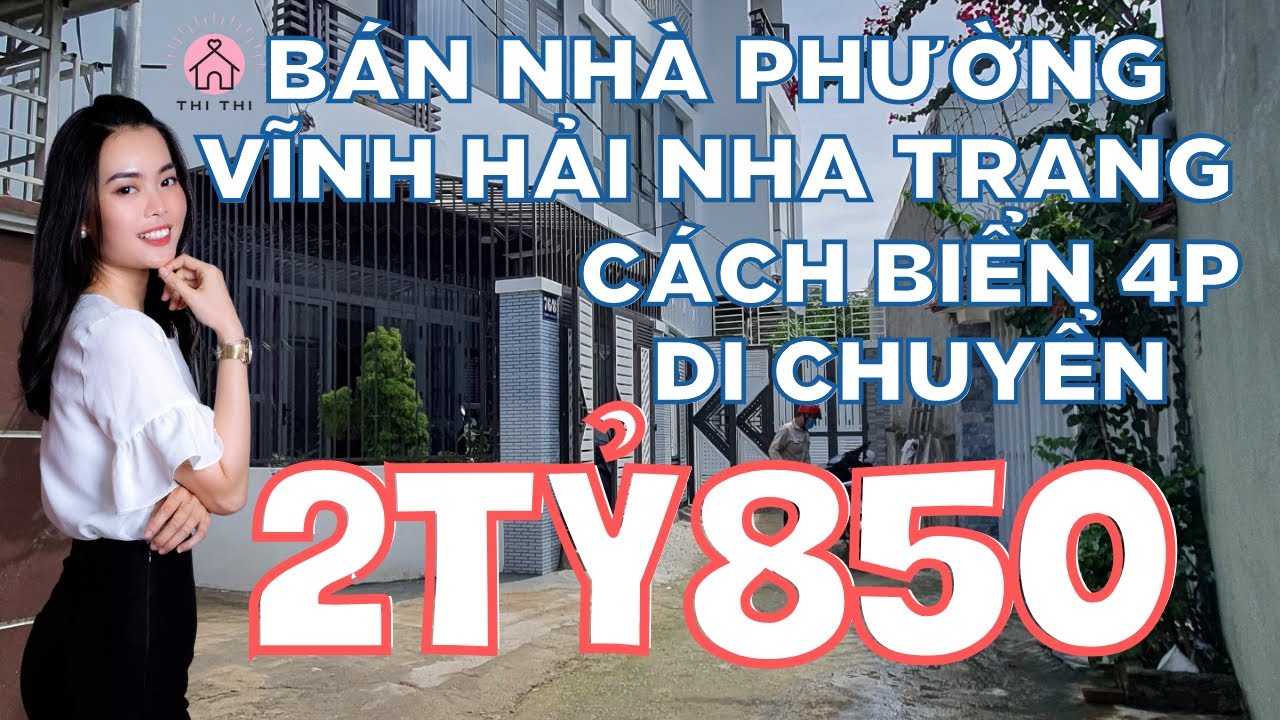 Bán Nhà Phường Vĩnh Hải Nha Trang Cách Biển 4p Di Chuyển | Mua Bán Nhà Đất Nha Trang Khánh Hòa