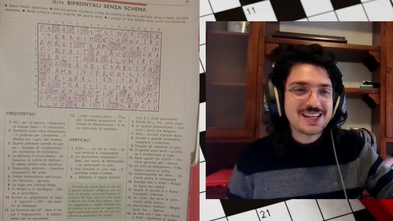 BIFRONTALI SENZA SCHEMA | PRONTO SOCCORSO ENIGMISTICO 26