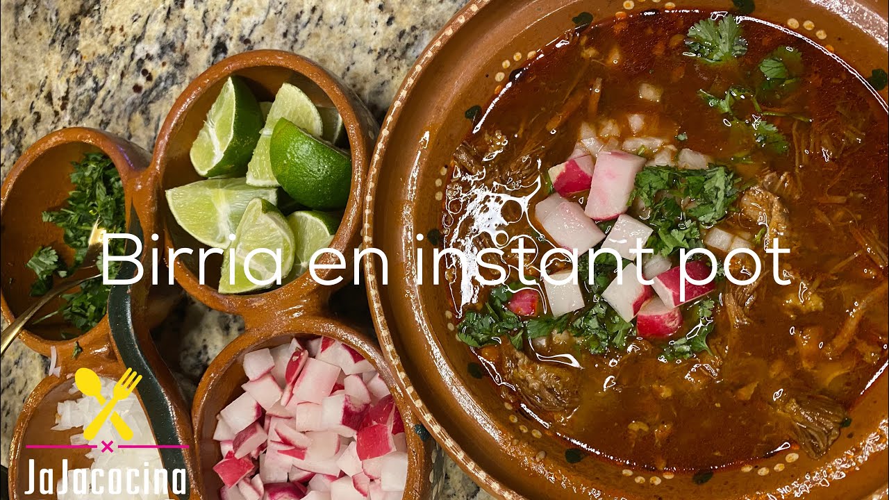 BIRRIA DE RES EN INSTANT POT