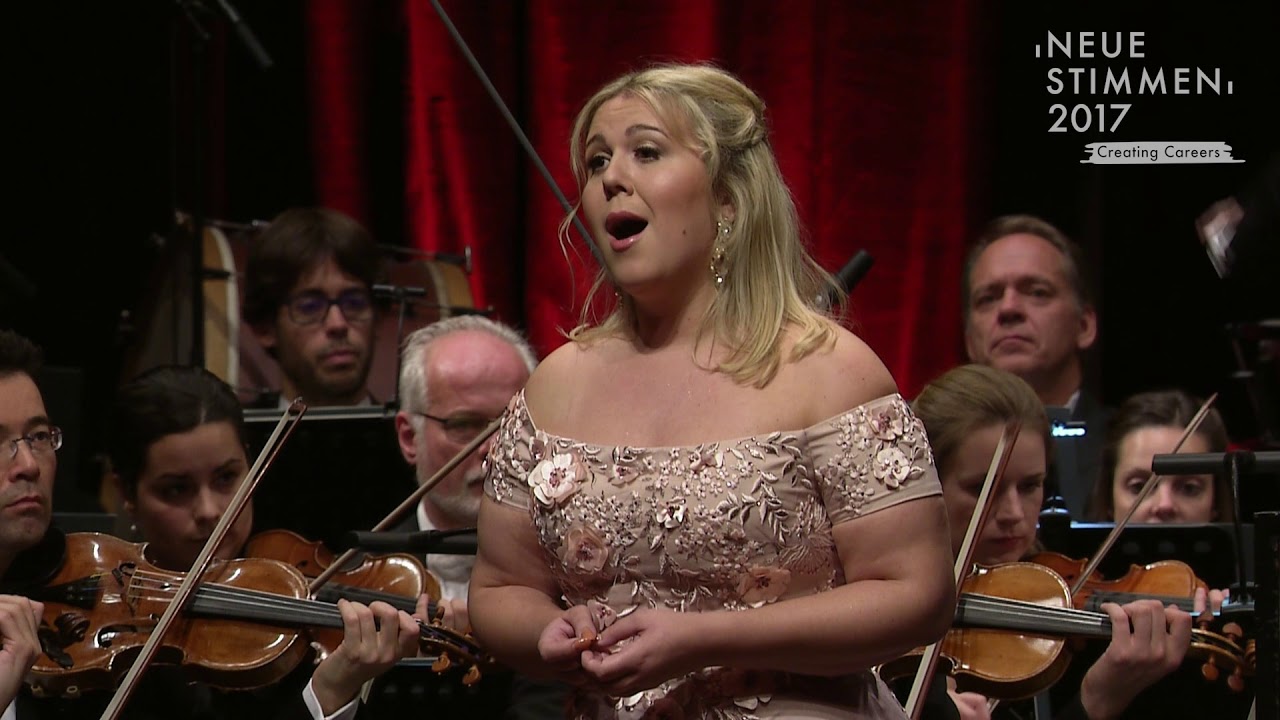 NEUE STIMMEN 2017 - Final: Christina Nilsson sings 