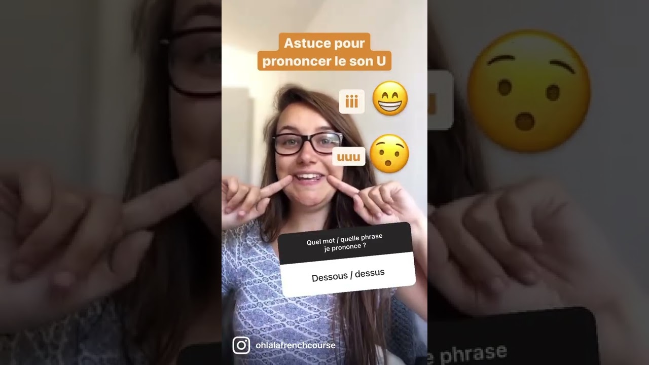 Prononcer DESSUS et DESSOUS