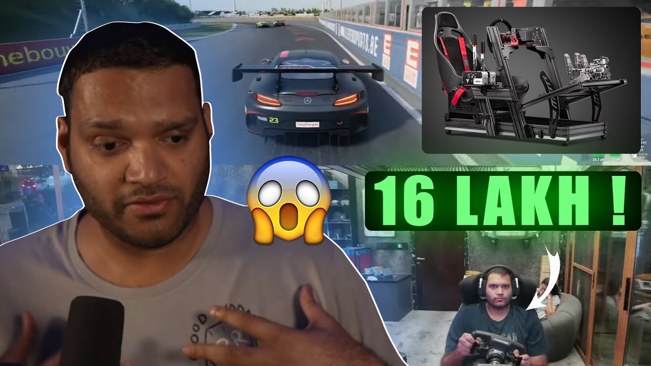 The Cost of my Racing Setup | 1.6 Million 😲🤑