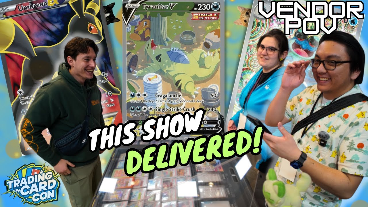 NON-STOP DEALS at Portland Trading Card Con! | Cards & More Tour | Vendor POV Part 2