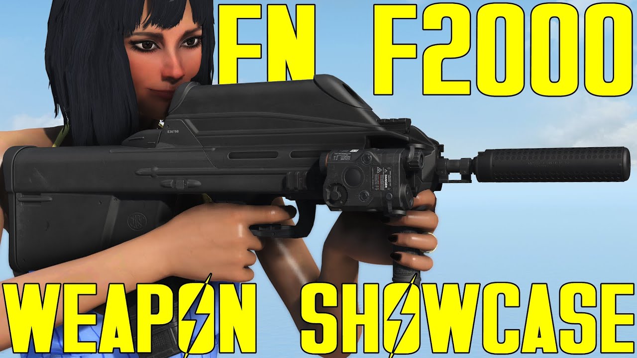Fallout 4: FN F2000 - Weapon Mod Showcase