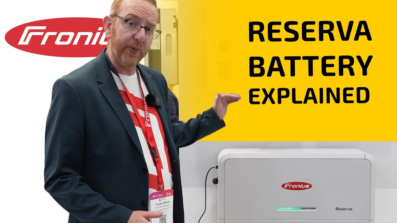 Fronius Reserva – Big Battery Game Changer! | Interview with Dougal Gillman