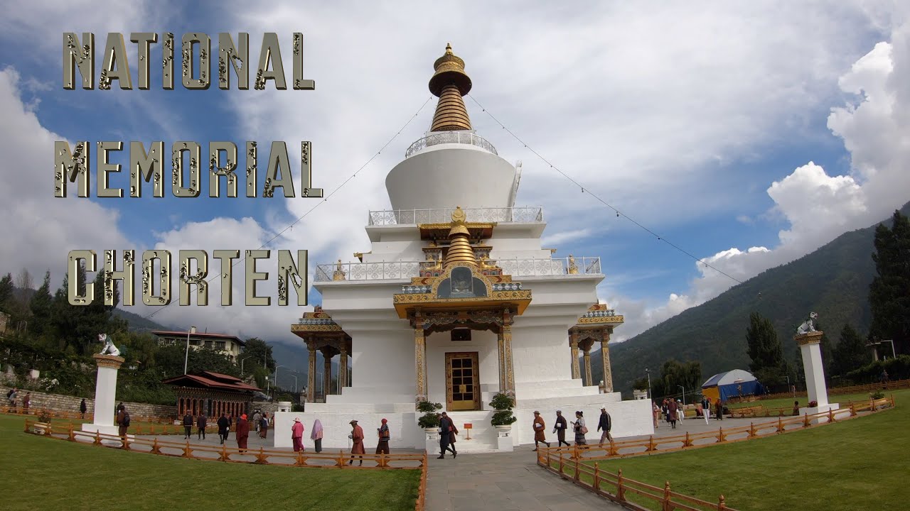 National Memorial Chorten in Thimphu, Bhutan