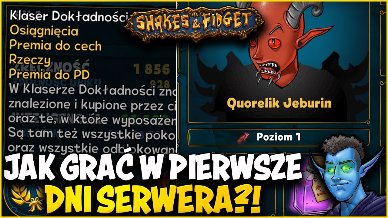 ⭐ CO ROBIĆ KROK PO KROKU NA NOWEJ POSTACI?! (DZIEŃ 1, 2 I 3) ⭐ SHAKES & FIDGET ⭐ N3UTR4L ⭐