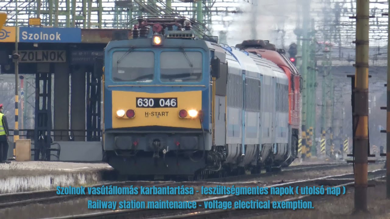 #Alföldi Vasút - Feszmentes nap Szolnokon Szergejjel - 4K video ( #MÁV #SPOTTING #SZERGEJ #SZOLNOK )