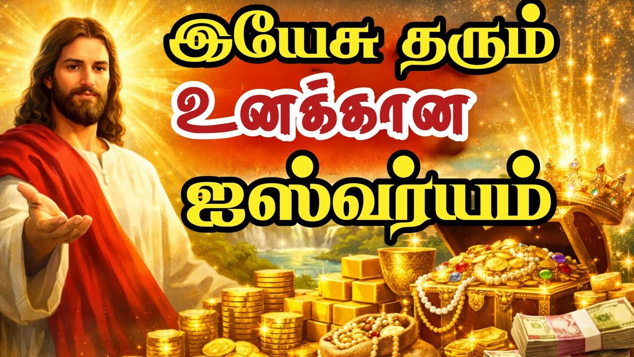 இதை தொடு இயேசு தரும் உனக்கான ஐஸ்வர்யம் Tamil christian message #jesustamil 