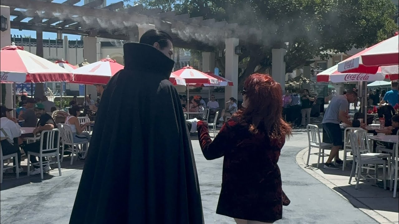 Universal Studios Hollywood ￼(took a walk with Dracula)￼
