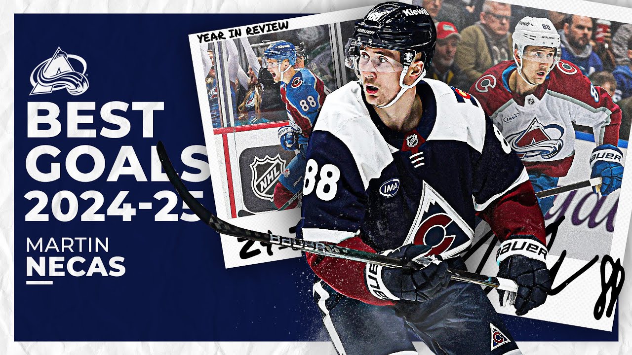 Necas' TOP GOALS of 2024-25