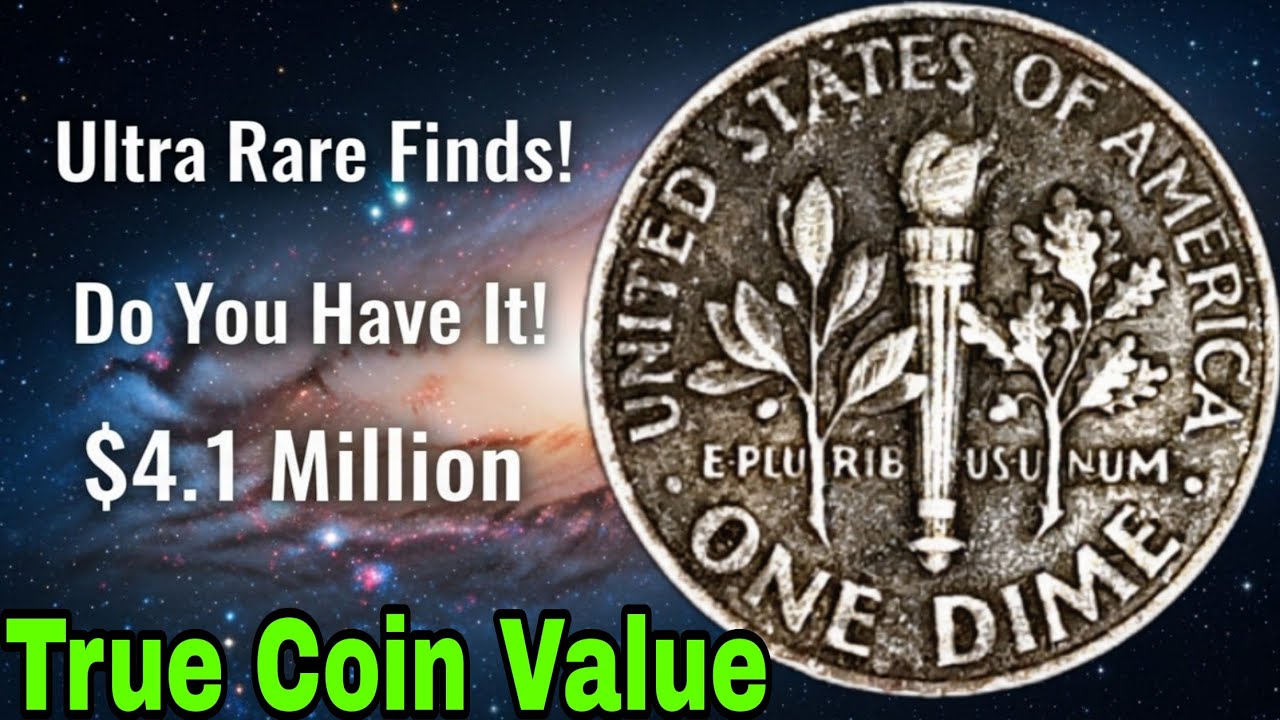 TOP 10 MOST VALUABLE DIMES IN CIRCULATION - Rare Roosevelt Dimes in Your Pocket Change Worth Money