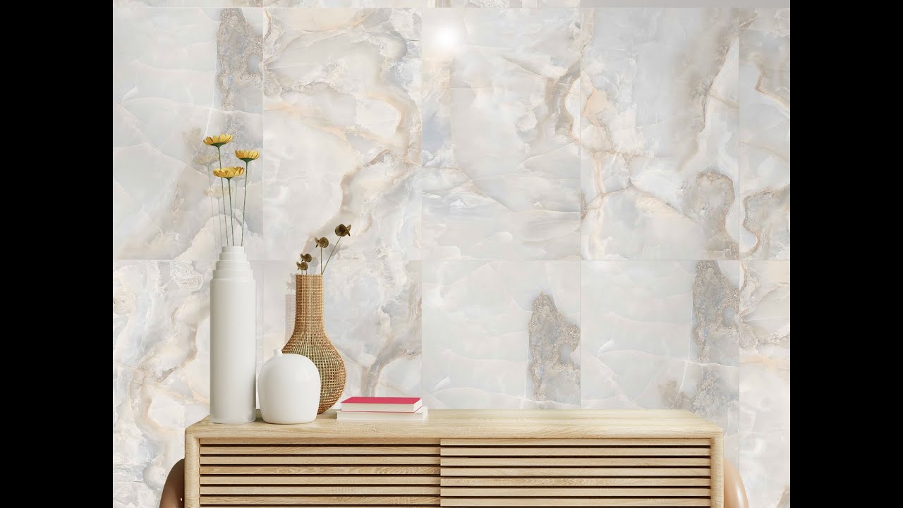 Triton Onyx Dark Rectified Shiny Glazed Porcelain Floor Tile   600 x 1200mm – DCMIM1131