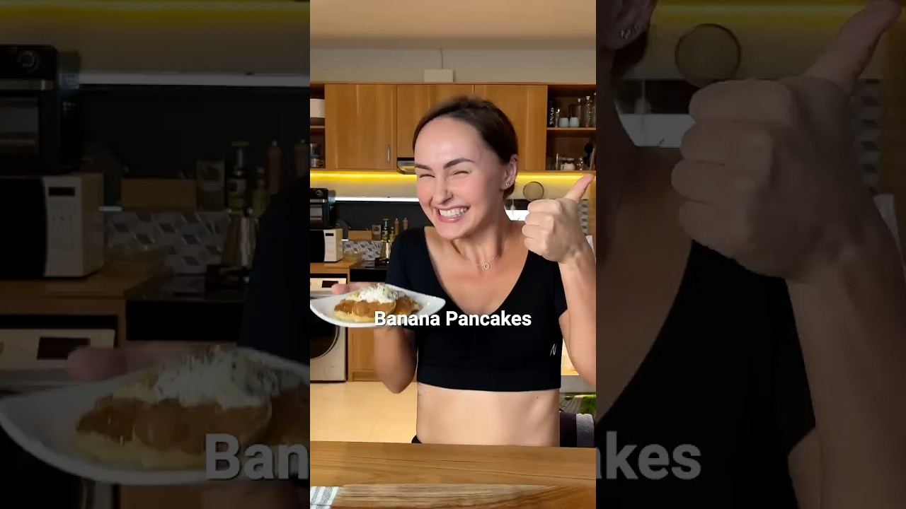3 Ingredient Healthy Banana Pancakes 🥞