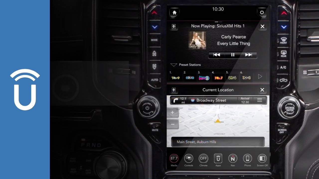 Quick Tip:  Split Screen Display  |  2019 Ram 1500 with 12-inch Display