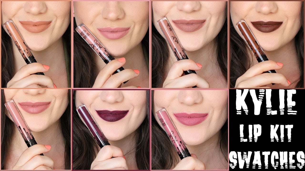 Kylie Lip Kit Swatches | Kylie Cosmetics