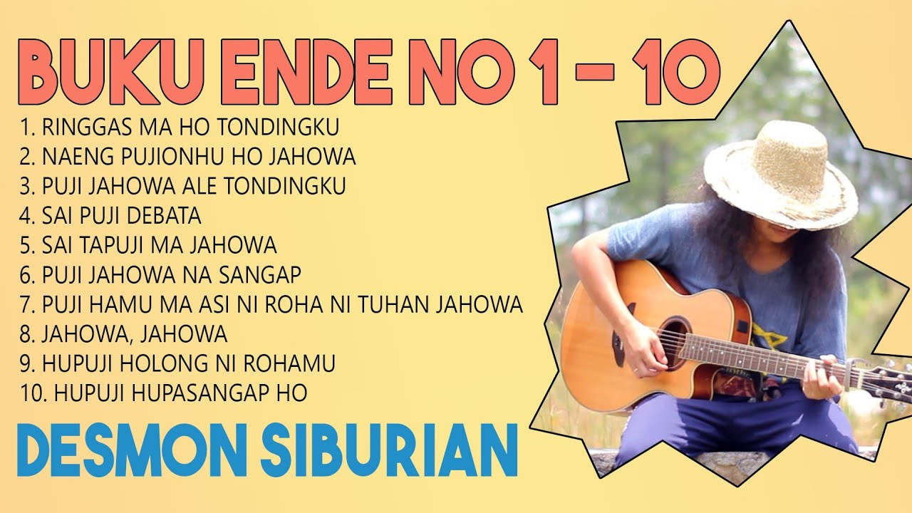Lagu Rohani Buku Ende Nomor 1-10 (Part 1) - Desmon Siburian
