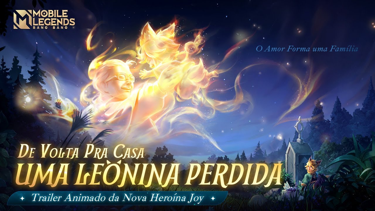 Uma Leonina Perdida | Trailer Animado da Nova Hero&iacute;na Joy | MobileLegendsBangBang