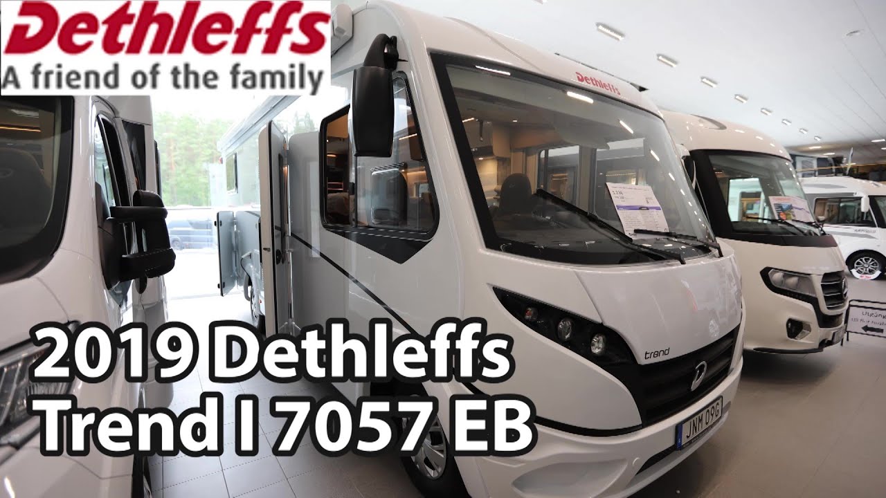 Dethleffs Trend I 7057 EB 2019 Motorhome 7,41 m