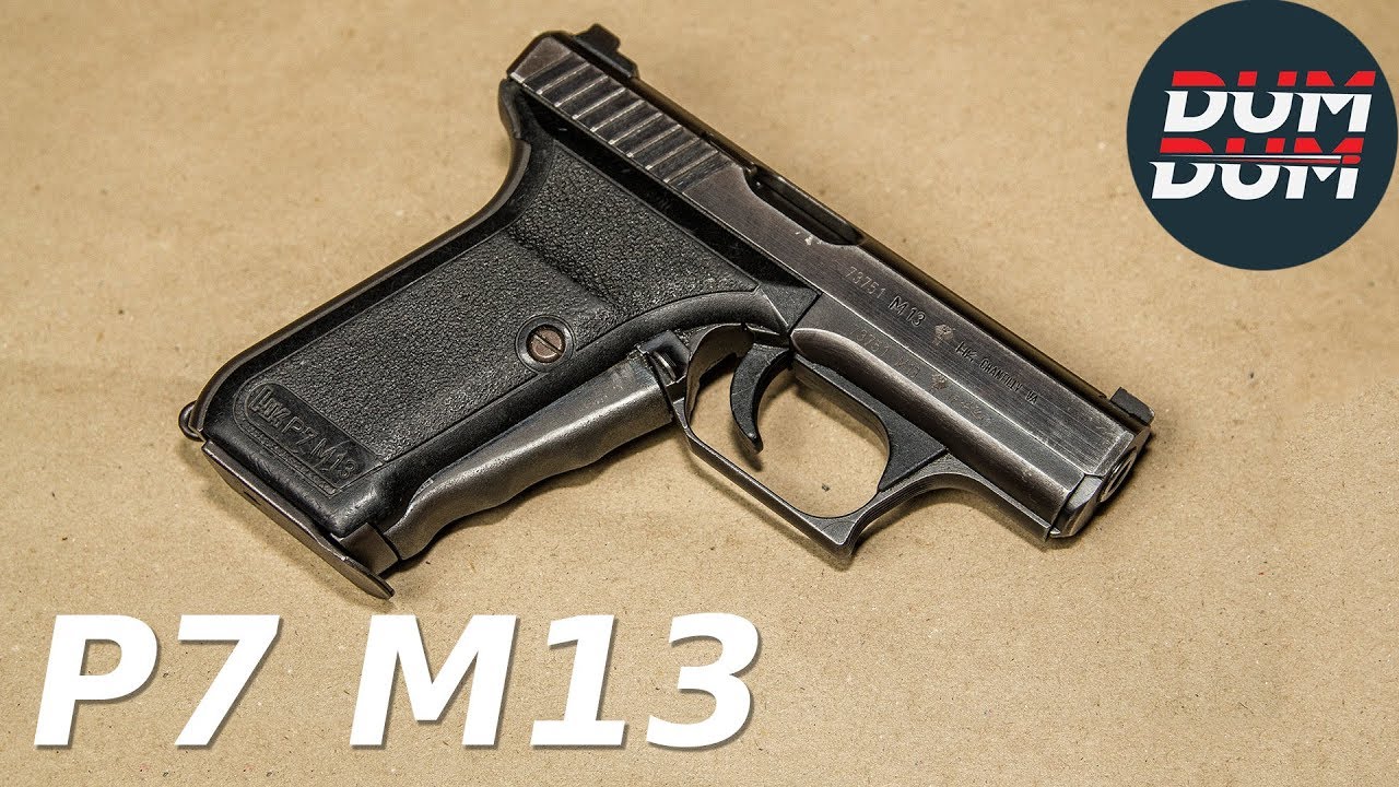 Heckler & Koch P7 opis pištolja (gun review, eng subs)
