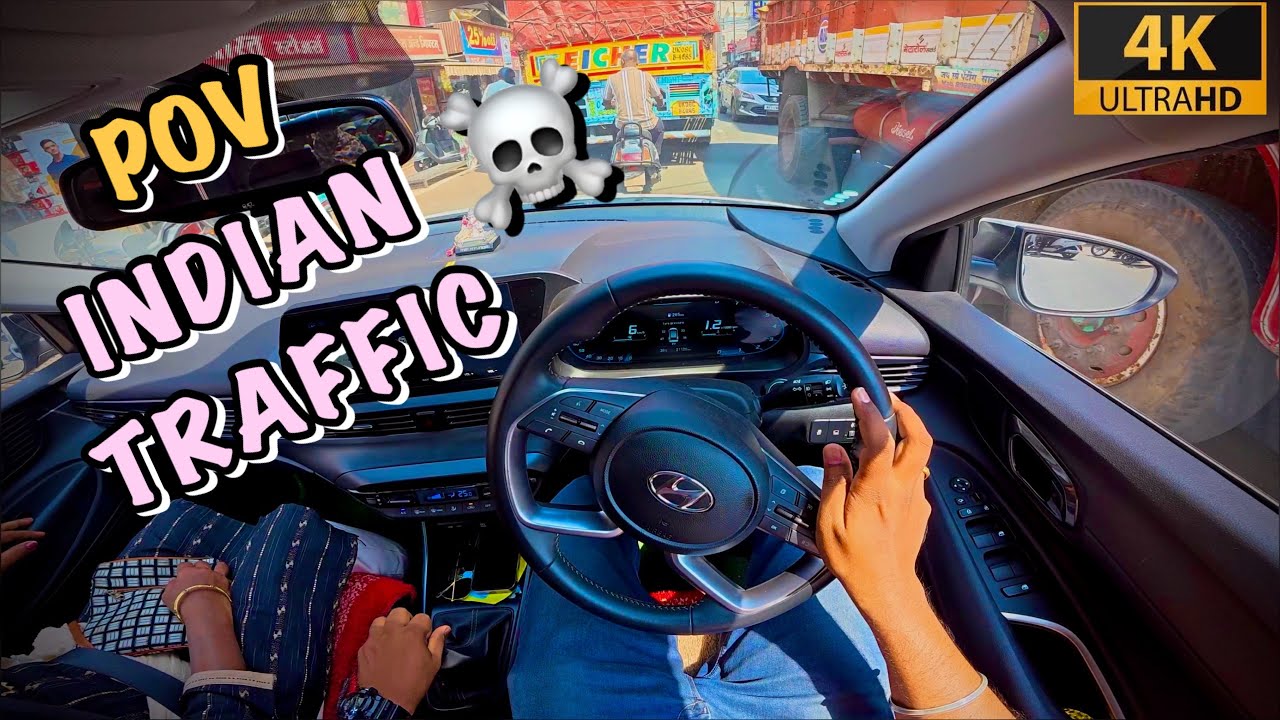 CHILL MODE😎 | POV DRIVE WITH MOM IN HYUNDAI I20🚗 | HEAVY TRAFFIC IN SANGLI | 4K