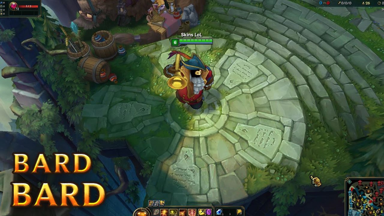 Bard Nhạc Sĩ Lang Thang - Bard Bard - Skins lol