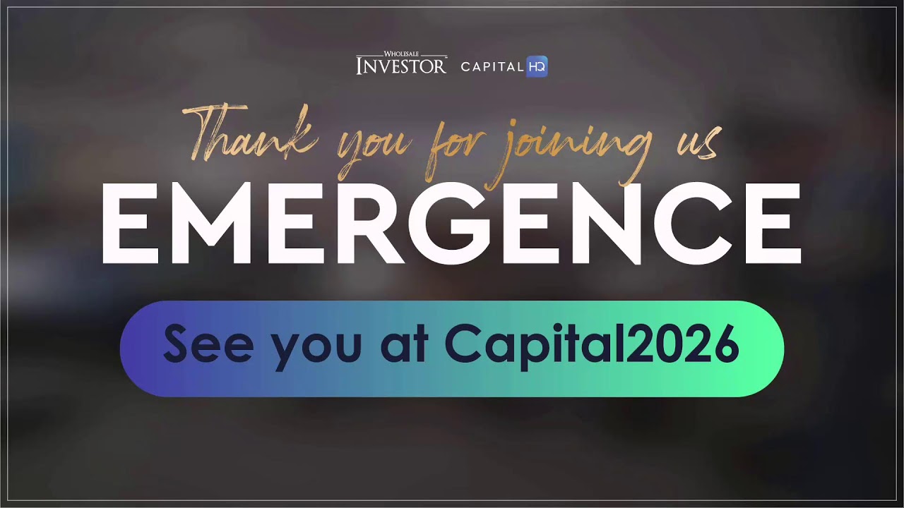 LIVE: Emergence 2026 Day 3 | Property, Digital Assets & AI Agents + Private Equity & Family Office