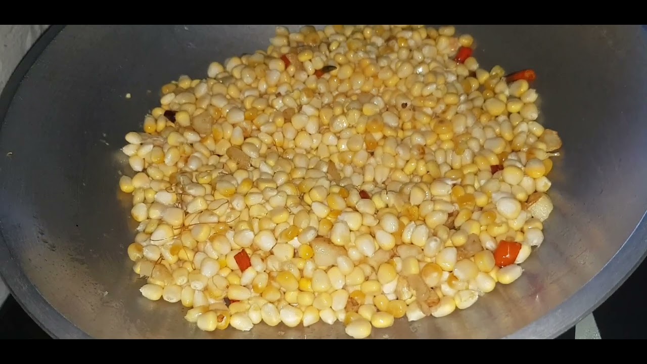 DELICI5 FRIED CORN WITH SUPER HOT CHILI🌶