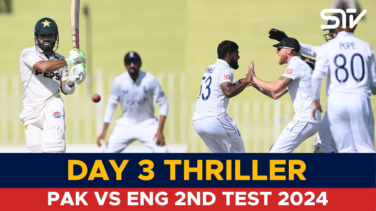 Pakistan vs England | Day 3 Full Highlights🏏🔥 | 2nd Test 2024 | M3L1T