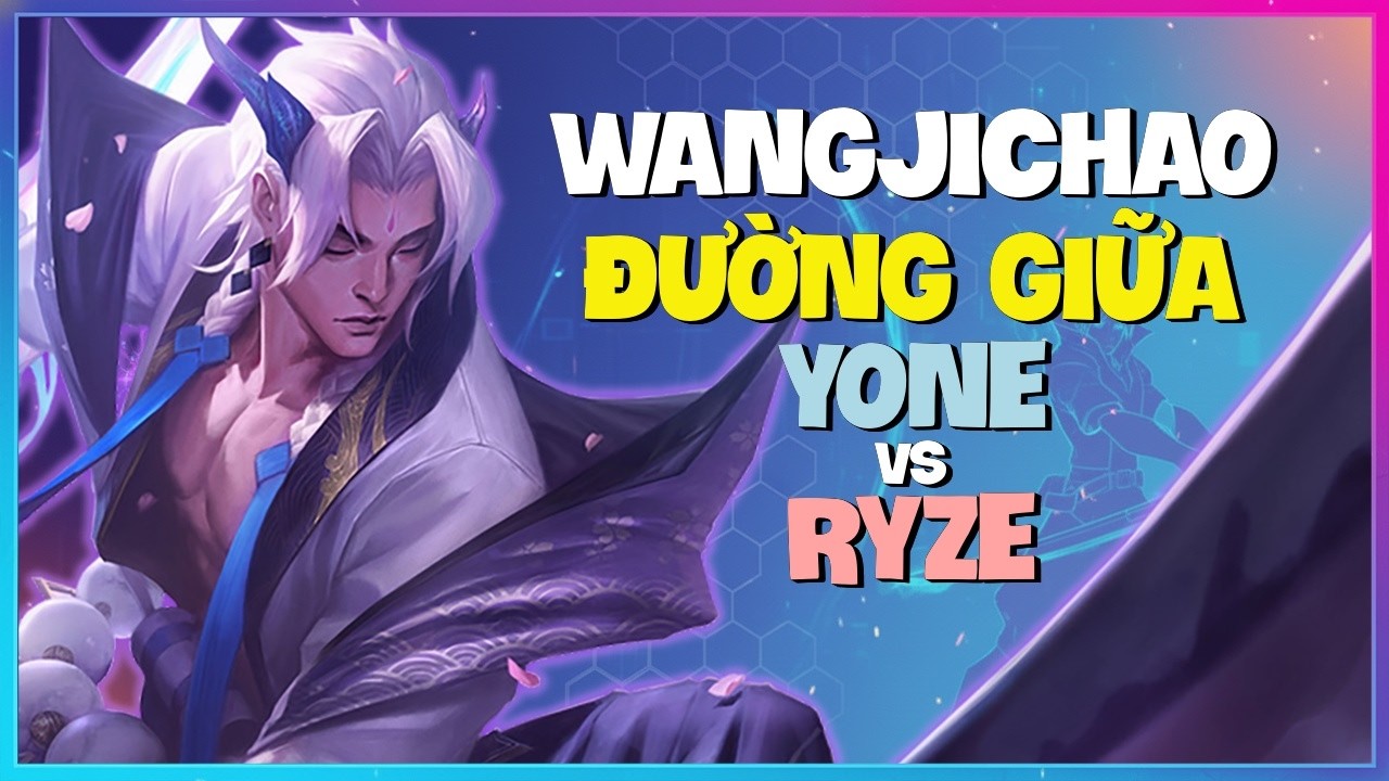 WangJichao Yone : Khi Rank 1 Xerath Cầm Yone HỦY DIỆT Ryze Thách Đấu - Vietsub