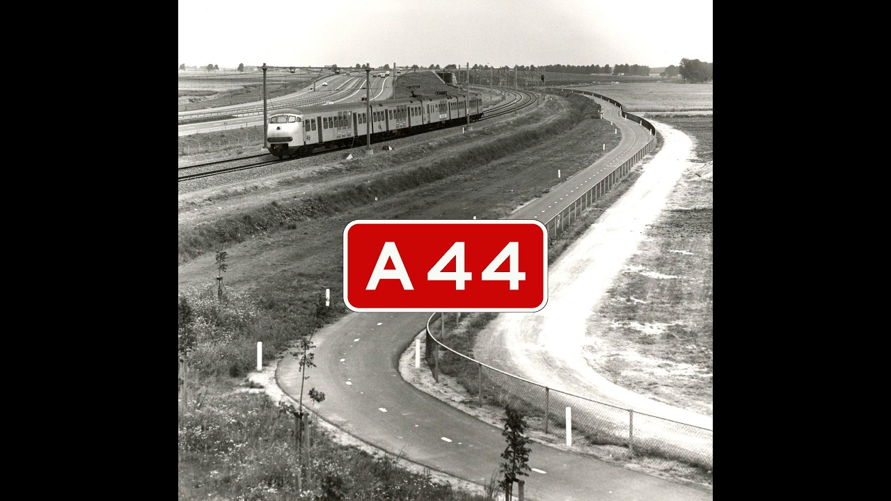 [NL] A44 - The oldest (existing) motorway in the Netherlands (Stand April 2025)