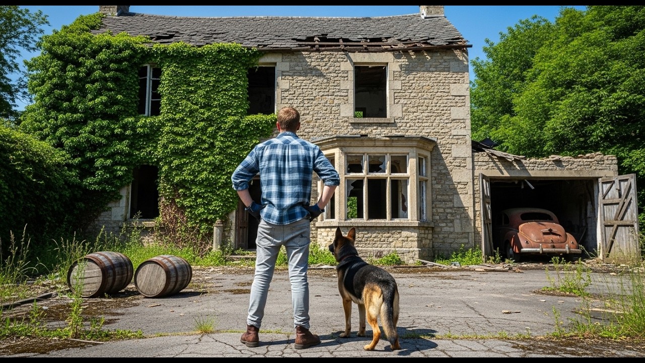 They Laughed When the Veteran Inherited a Ruined Mansion — His Dog Found a $200M Secret