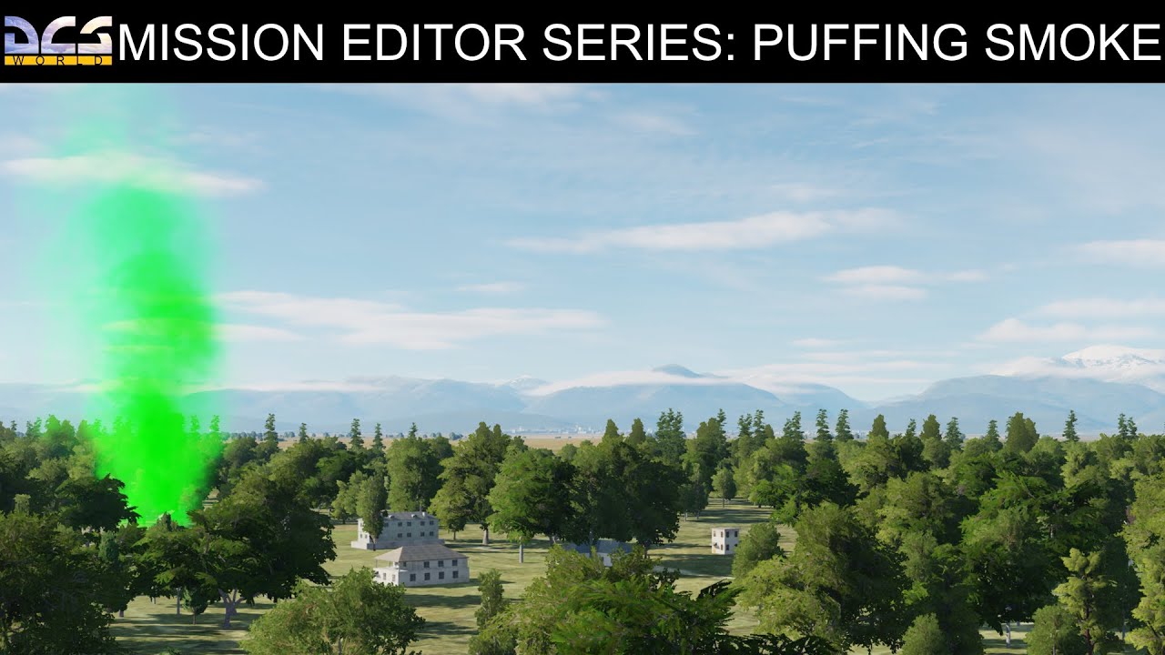 Puffing Smoke | Mission Editor | DCS World | Digital Combat Simulator