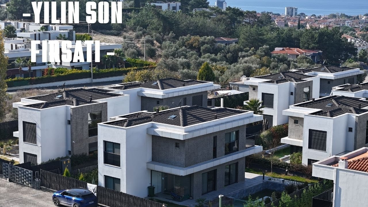 Kuşadası Değirmendere'de Yaz Kış Oturuma Uygun Fırsat Villa #249