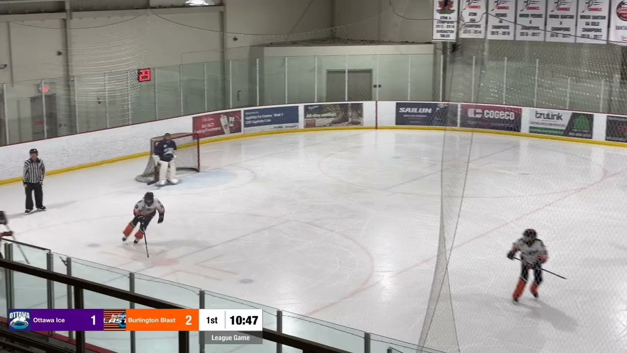 Ottawa Ice vs Burlington Blast January 9, 2026 recorded version