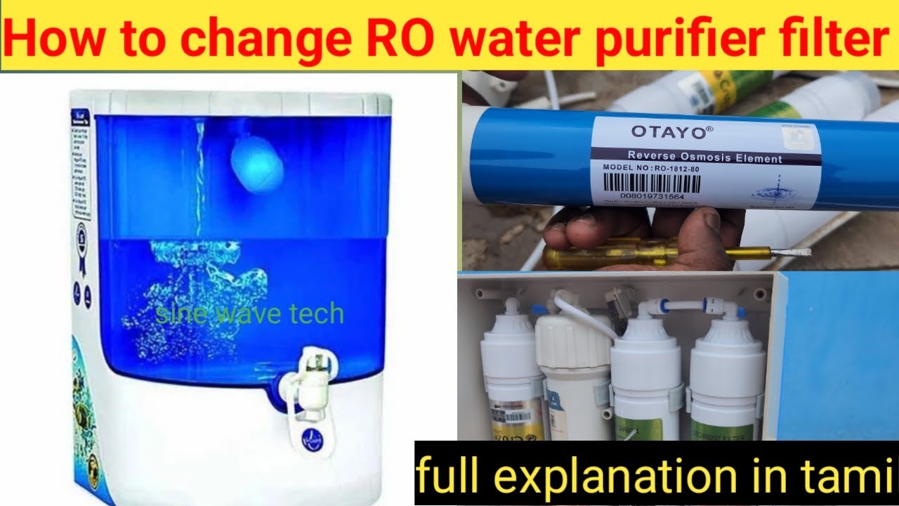 How to change RO water purifier filter #Rofilter #Replacefilter @Newsinewavetech