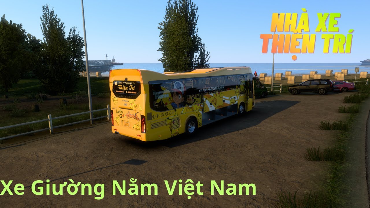 ETS2 - Xe Giường Nằm Thiện Trí Chở Khách. 4K