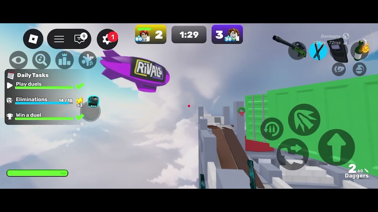 Today we're playing rivals