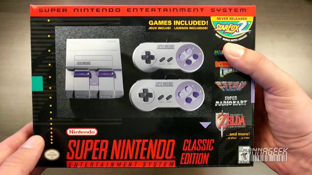 Super Nintendo Classic (SNES Classic) Unboxing Video