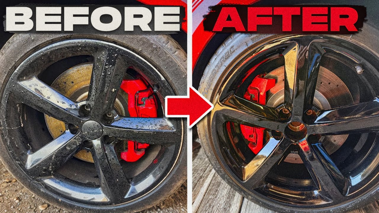 How to Refurbish & Paint Alloy Wheels at Home | the easy way 