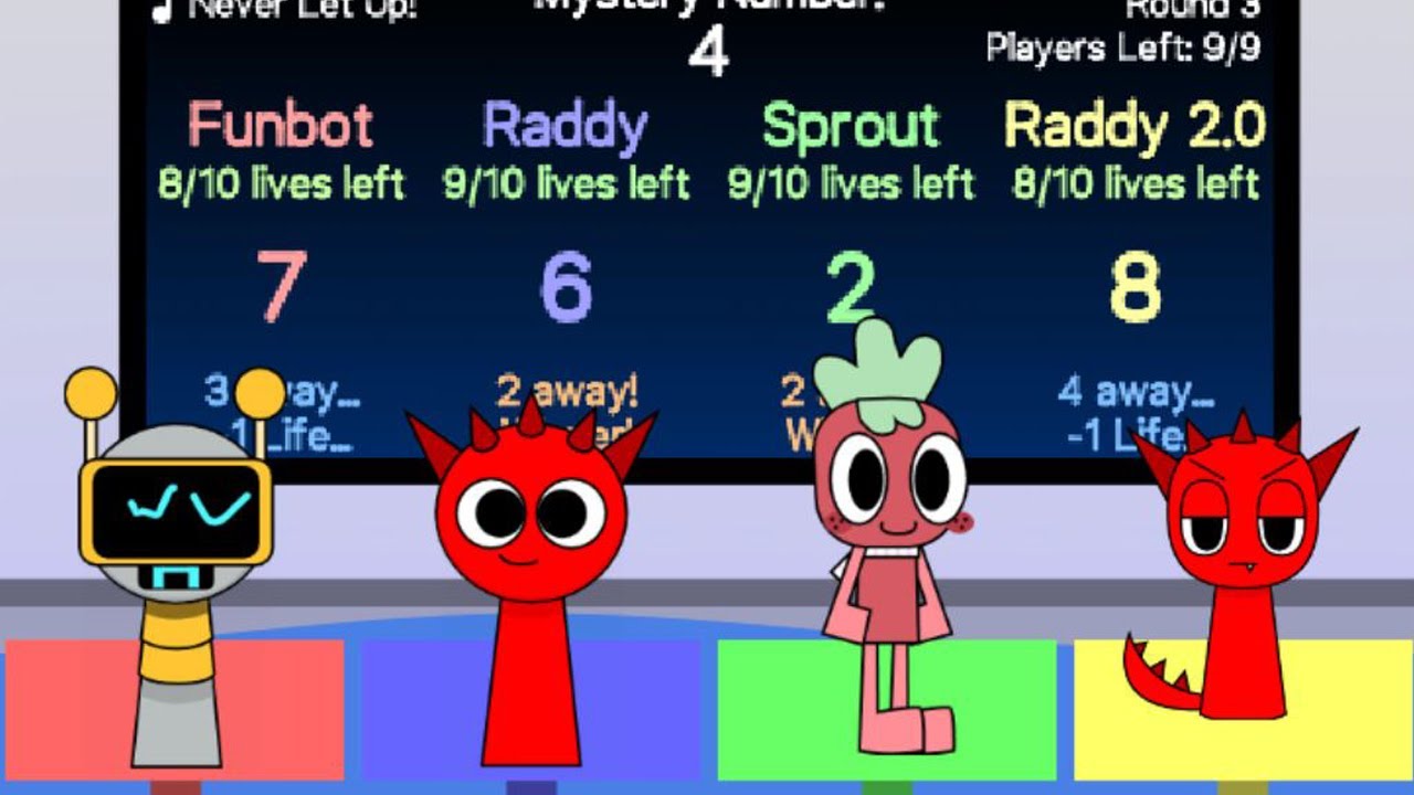 AY in sprunki Number Crunchers [ Server 1 | Remix 0 | 9 Players ]