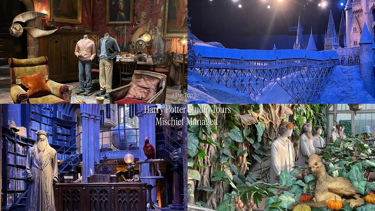 harry potter studio tour𐙚 a day trip to  warner bros Harry Potter tour ˖⊹ ࣪ ౨ৎ˚₊ | mischief managed 