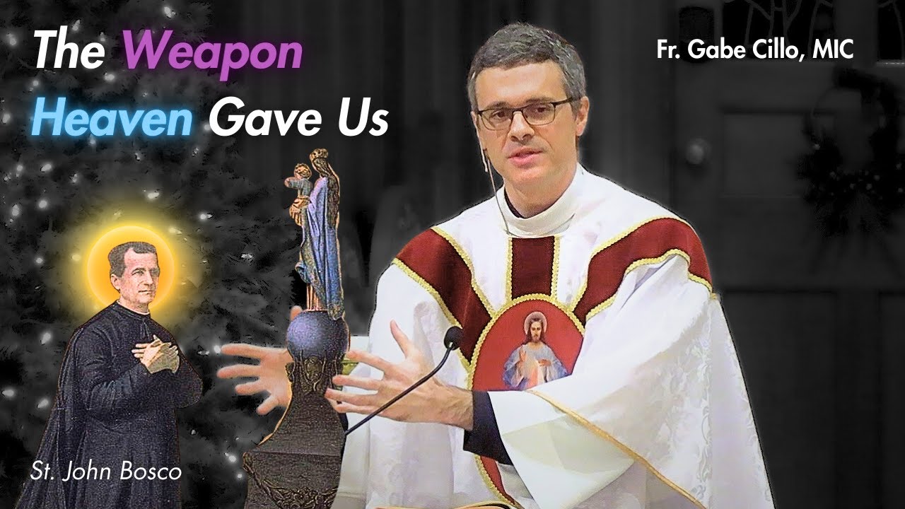 When the Battle is Real, Heaven Gives Us Weapons.