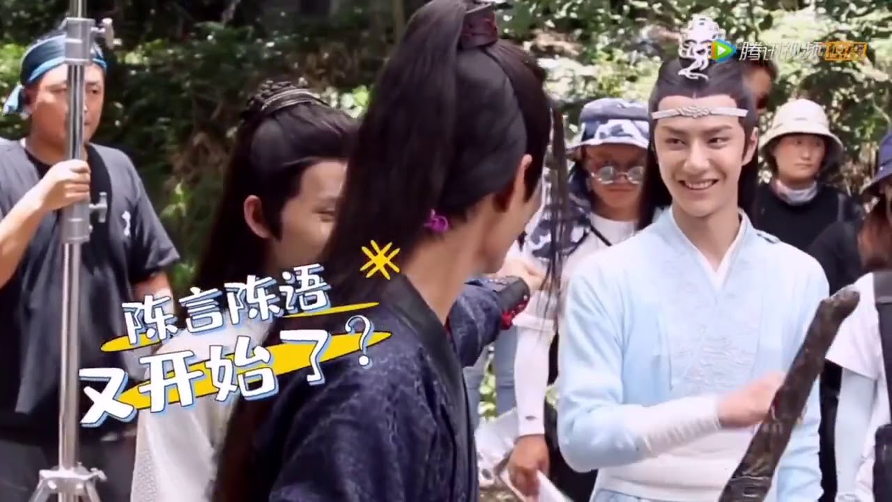 博君一肖 BJYX 陈情令 看看那些现场磕到糖的人 Those who caught the CP candy at the Untamed