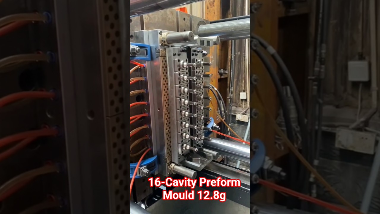 16-Cavity Preform Mould 12.8g #petbottle #petpreform