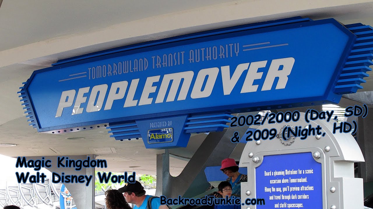 Tomorrowland Transit Authority PeopleMover (2002, SD & 2009, HD) | Magic Kingdom | Walt Disney World